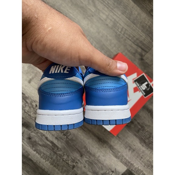 Size 4y,- Nike Dunk Low‎ Dark Marina Blue